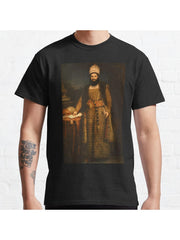 Nandor Classic T-Shirt 100% Cotton, Gifts for Men Dad Husband Grandpa, S-XXXL, Black