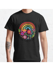 Its A Beautiful Day To Smash The Patriarchy Feminist Quote Classic T-Shirt 100% Cotton, Gifts for Men Dad Husband Grandpa, S-XXXL, Black