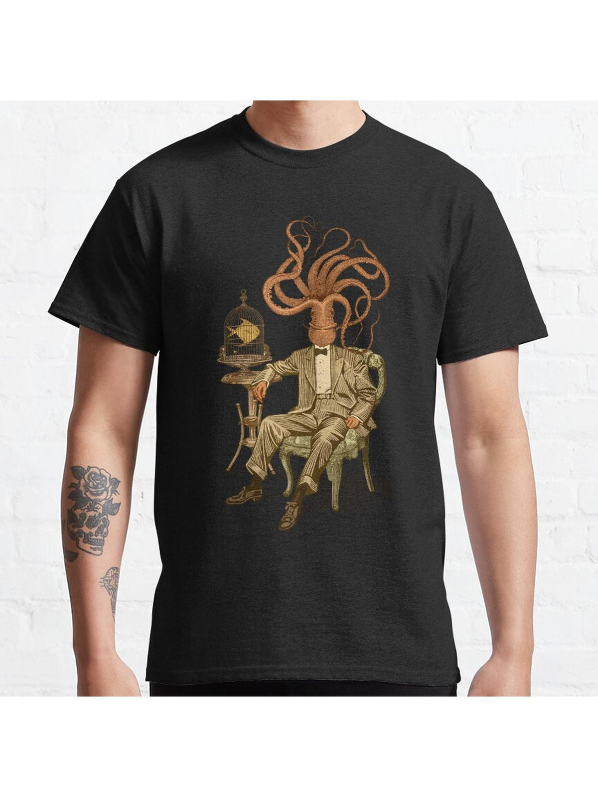 Haircut number 8 Classic T-Shirt 100% Cotton, Gifts for Men Dad Husband Grandpa, S-XXXL, Black