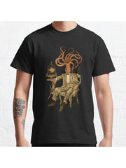 Haircut number 8 Classic T-Shirt 100% Cotton, Gifts for Men Dad Husband Grandpa, S-XXXL, Black