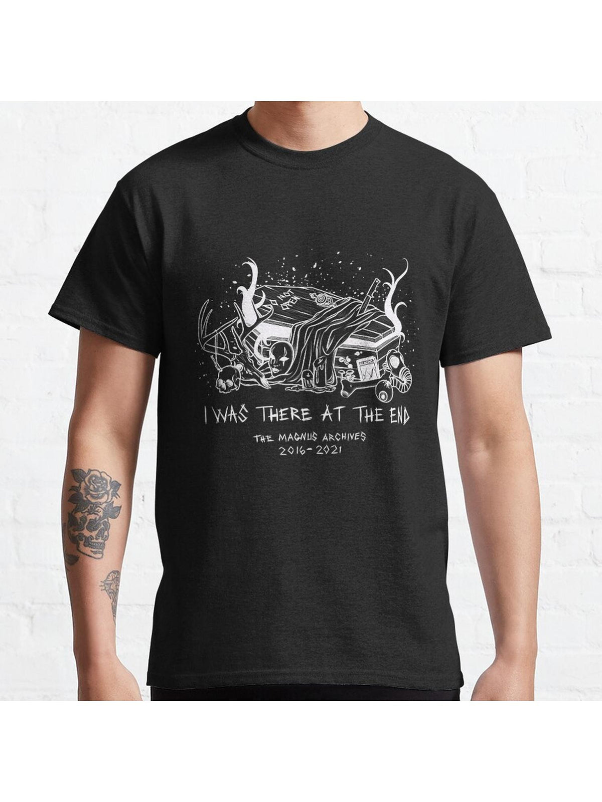 RIP Magnus (Light) T-Shirt Classic T-Shirt 100% Cotton, Gifts for Men Dad Husband Grandpa, S-XXXL, Black