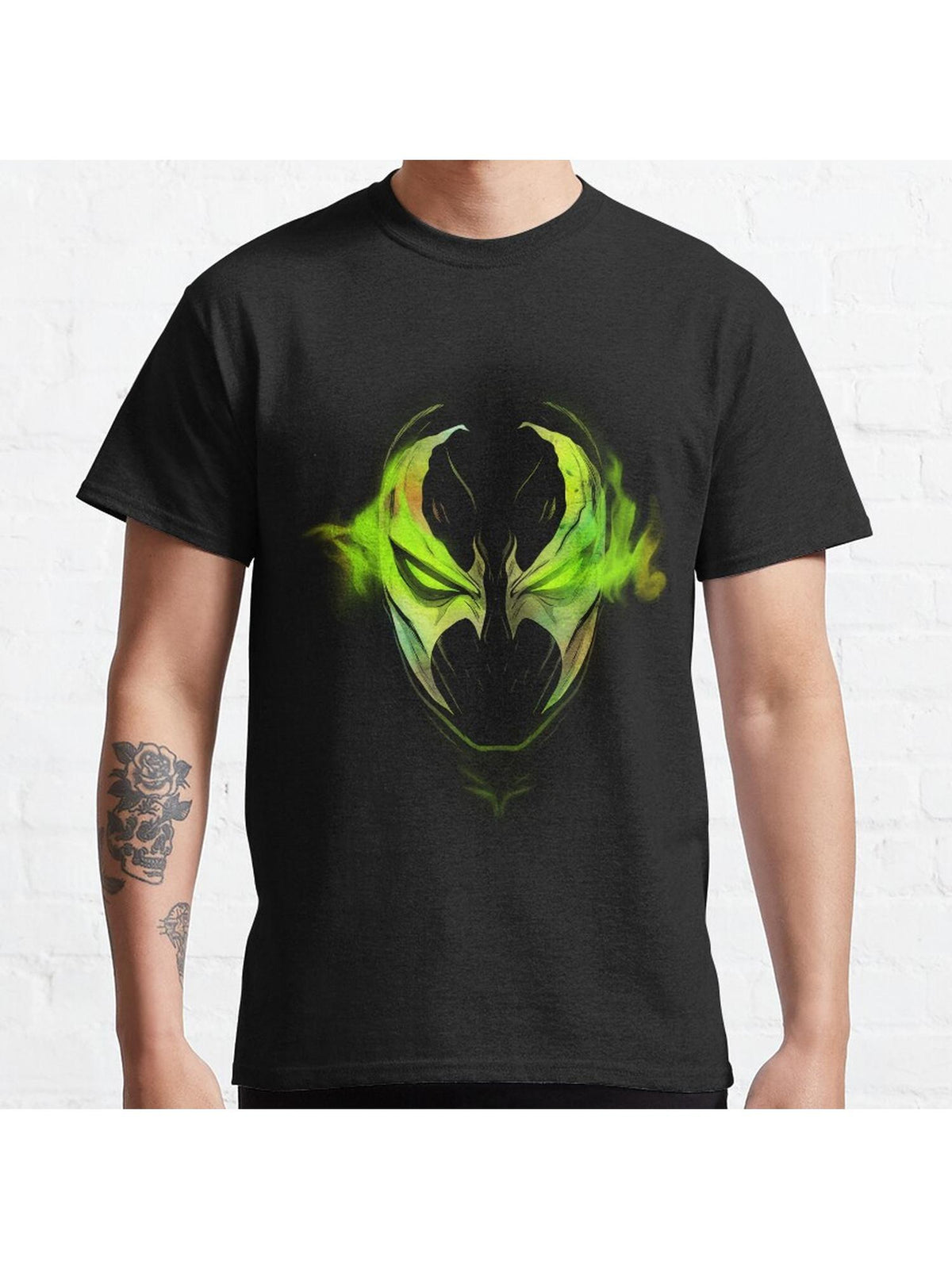 lithium SPAWN Classic T-Shirt 100% Cotton, Gifts for Men Dad Husband Grandpa, S-XXXL, Black