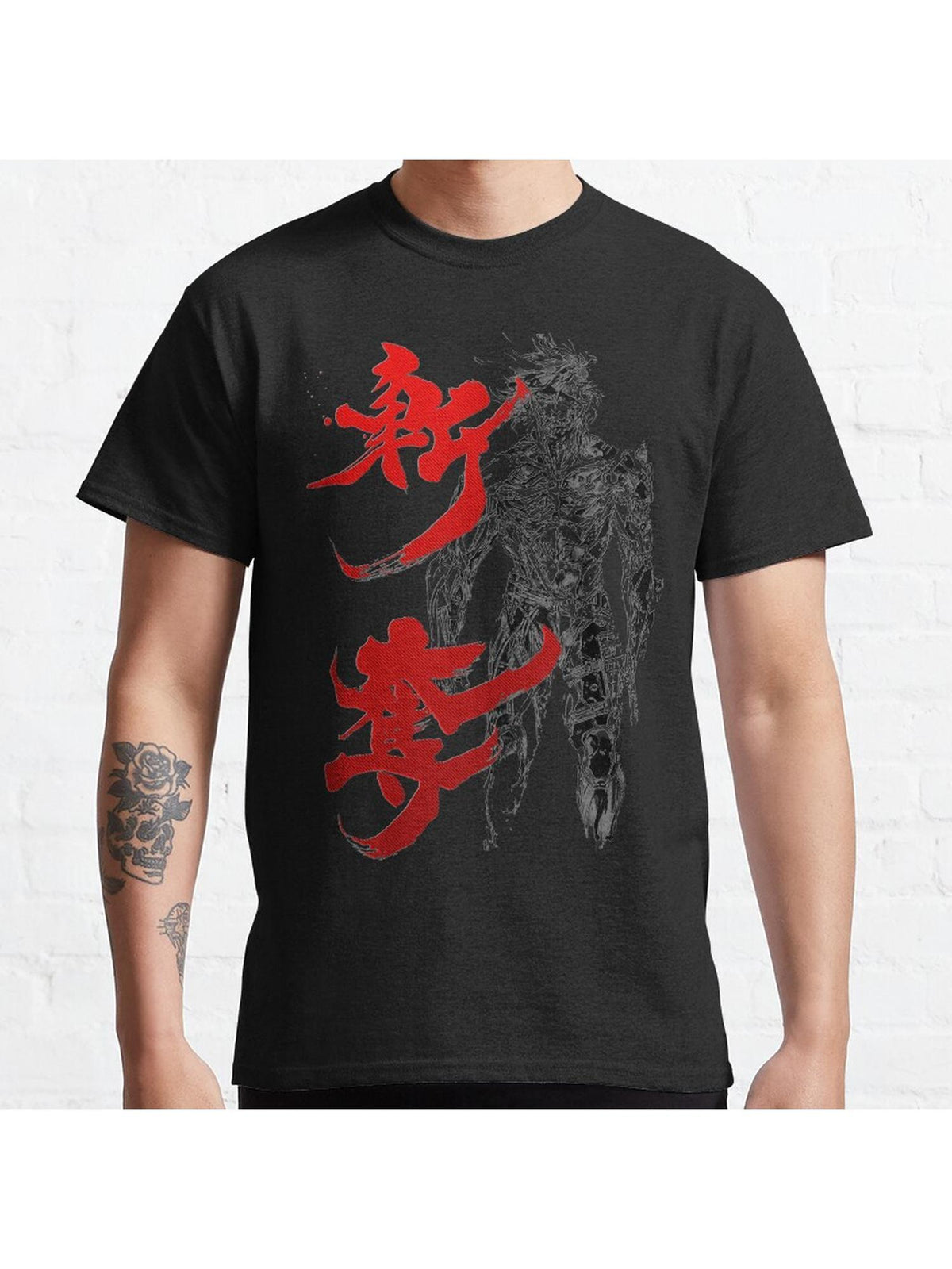 Revengeance 02 Classic T-Shirt 100% Cotton, Gifts for Men Dad Husband Grandpa, S-XXXL, Black