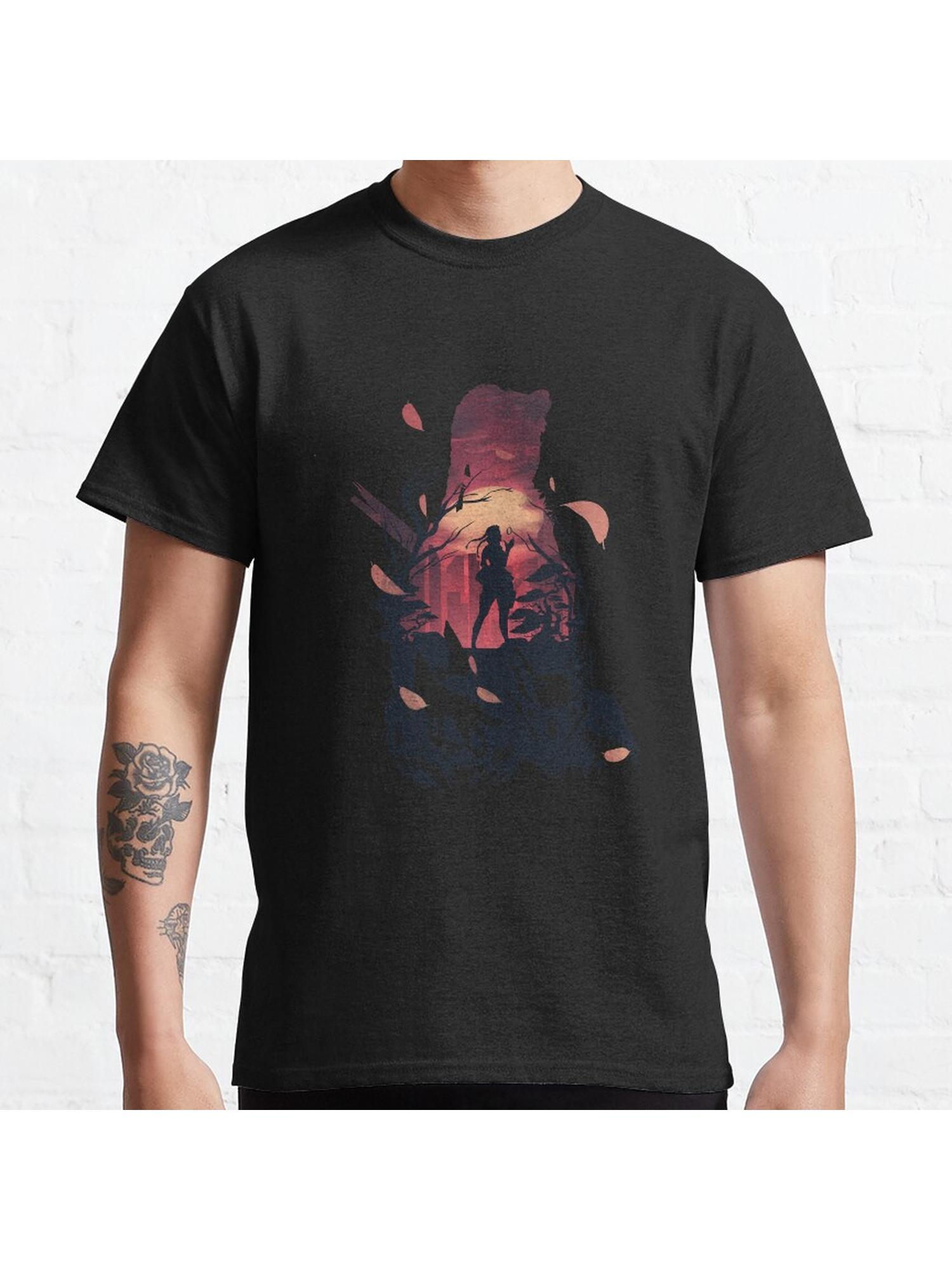 Loba Apex Classic T-Shirt 100% Cotton, Gifts for Men Dad Husband Grandpa, S-XXXL, Black