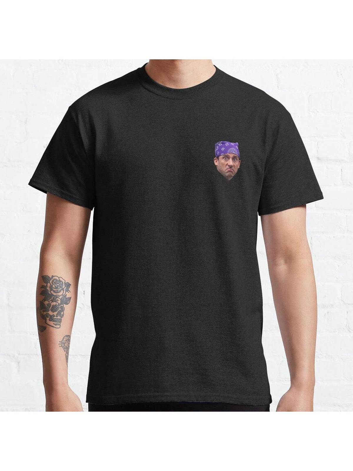 office Classic T-Shirt 100% Cotton, Gifts for Men Dad Husband Grandpa, S-XXXL, Black