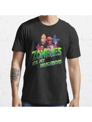 Save Our Neighbors! Essential T-Shirt 100% Cotton, Gifts for Men Dad Husband Grandpa, S-XXXL, Black