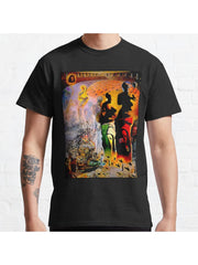 VENUS DE MILO : Vintage Abstract Surreal Print Classic T-Shirt 100% Cotton, Gifts for Men Dad Husband Grandpa, S-XXXL, Black