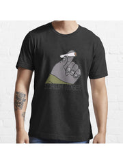 Stinging Roger Essential T-Shirt 100% Cotton, Gifts for Men Dad Husband Grandpa, S-XXXL, Black