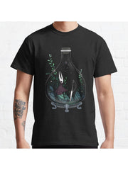 Waiting Classic T-Shirt 100% Cotton, Gifts for Men Dad Husband Grandpa, S-XXXL, Black
