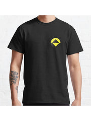 ReBoot icon Classic T-Shirt 100% Cotton, Gifts for Men Dad Husband Grandpa, S-XXXL, Black
