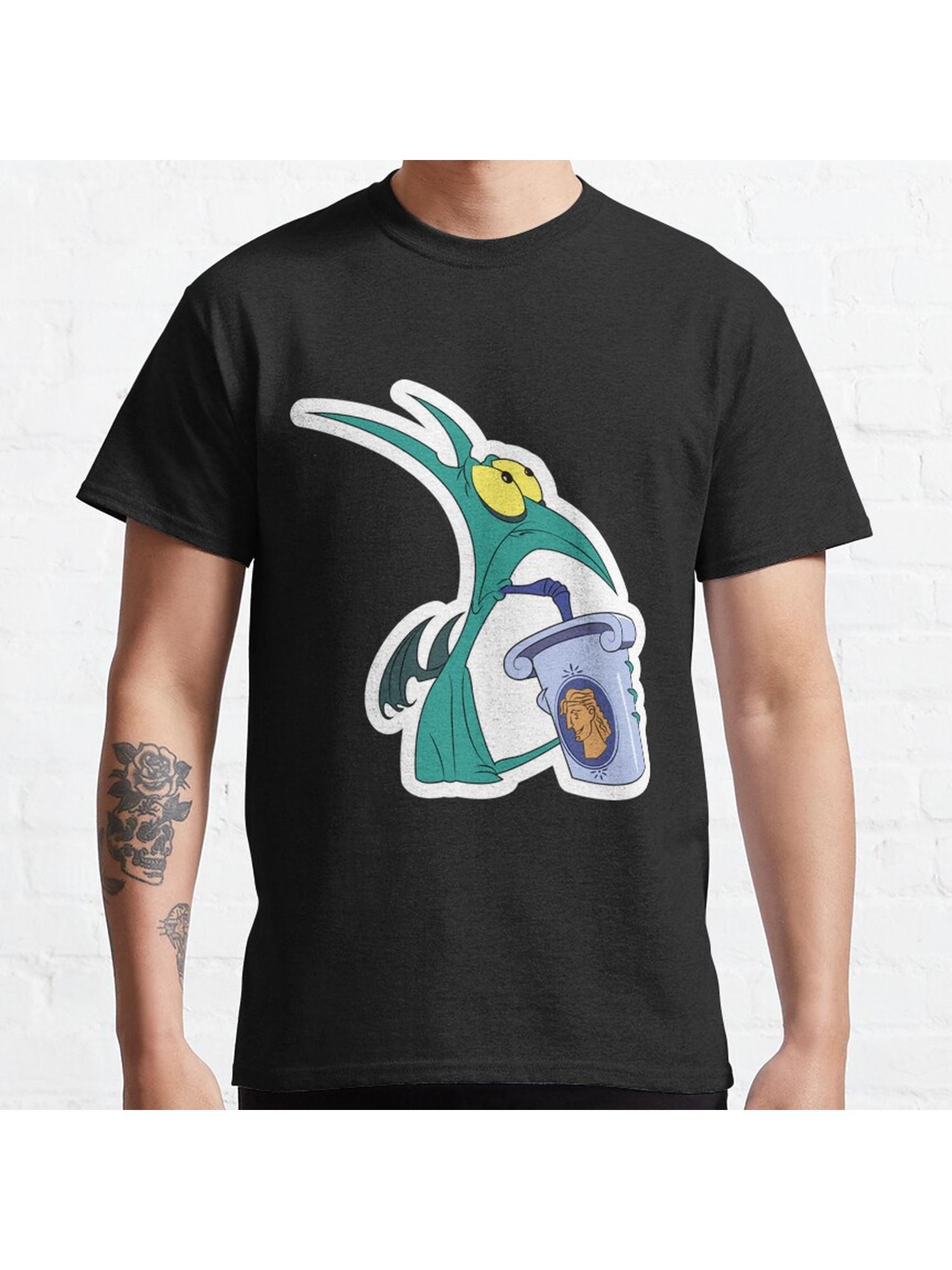 Hercules Panic Drinking Soda Sticker |Hercules Panic Drinking Soda Hoodies| Hercules Panic Drinking SodaTshirt Classic T-Shirt 100% Cotton, Gifts for Men Dad Husband Grandpa, S-XXXL, Black