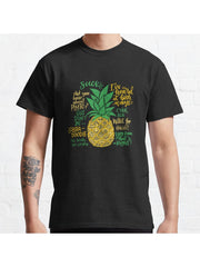 Psych - Quotes Classic T-Shirt 100% Cotton, Gifts for Men Dad Husband Grandpa, S-XXXL, Black