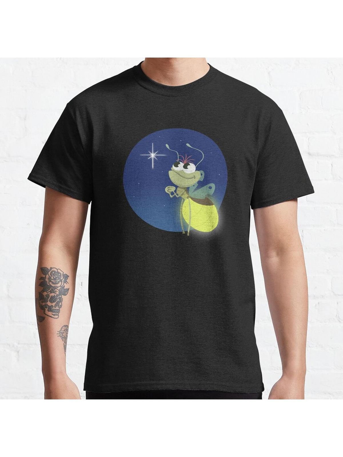 Raymond & Evangeline Classic T-Shirt 100% Cotton, Gifts for Men Dad Husband Grandpa, S-XXXL, Black