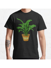 Robert PLANT Classic T-Shirt 100% Cotton, Gifts for Men Dad Husband Grandpa, S-XXXL, Black