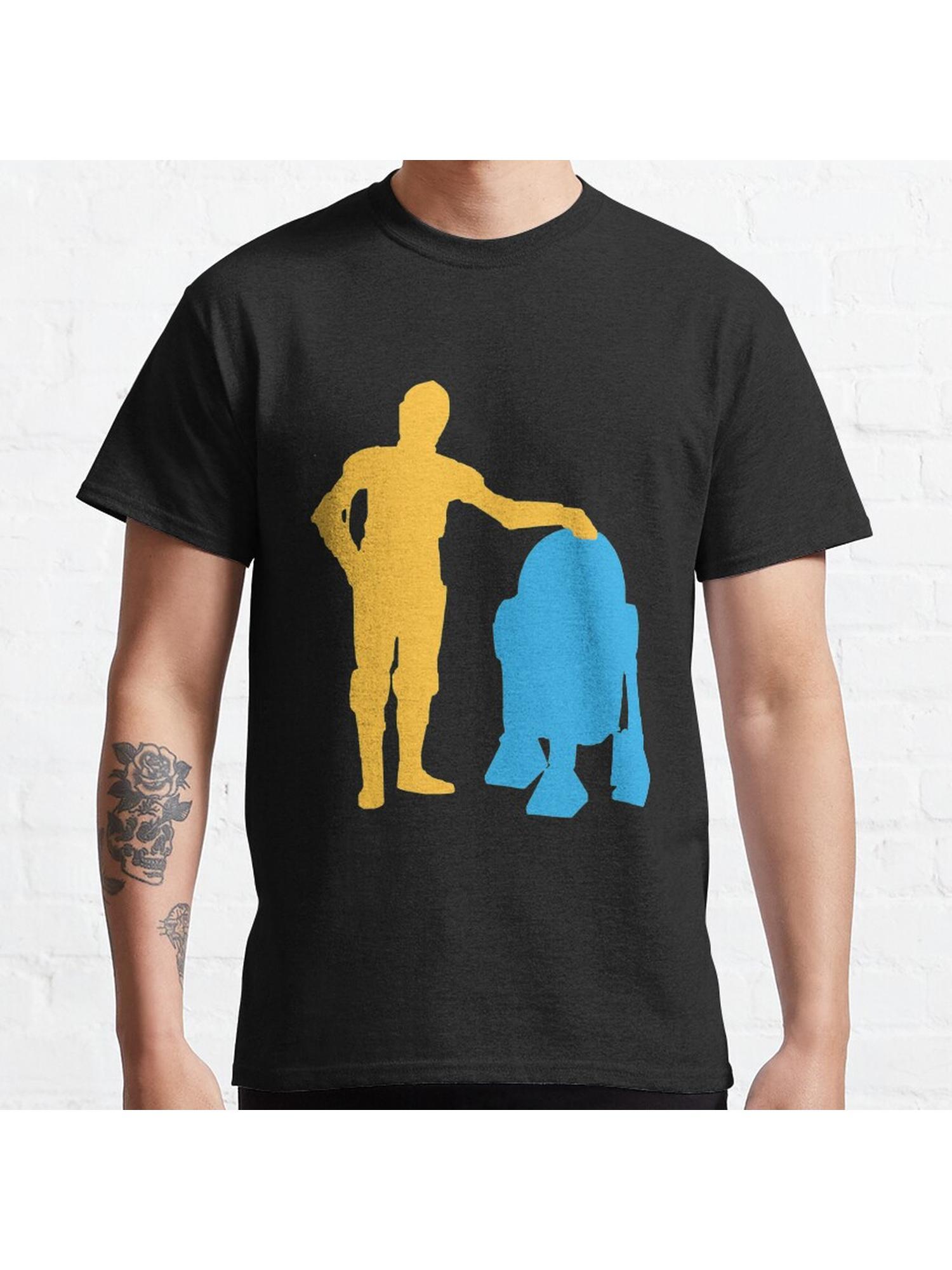 True Buds Classic T-Shirt 100% Cotton, Gifts for Men Dad Husband Grandpa, S-XXXL, Black