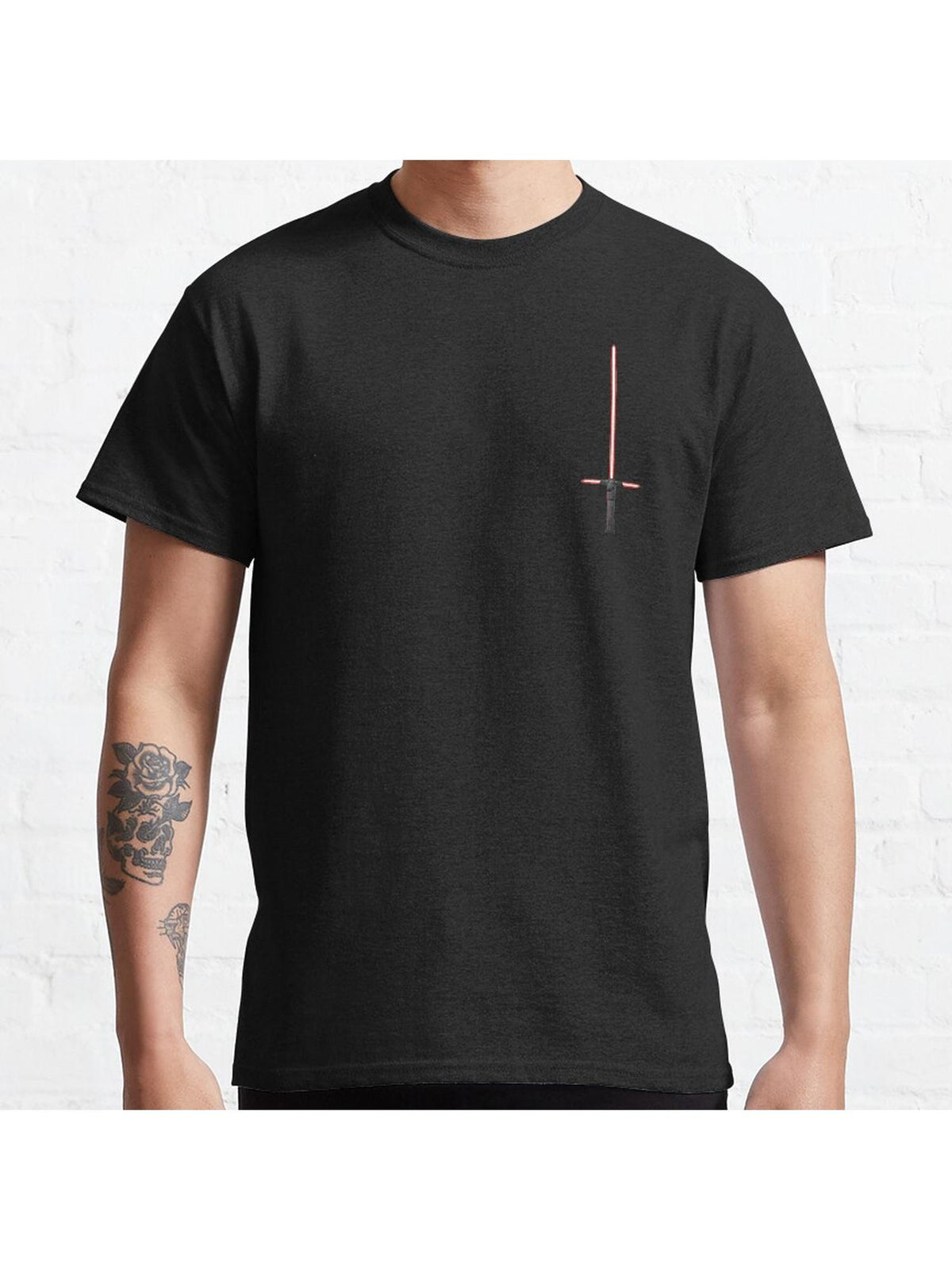Kylo Classic T-Shirt 100% Cotton, Gifts for Men Dad Husband Grandpa, S-XXXL, Black