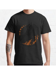Shinobi Classic T-Shirt 100% Cotton, Gifts for Men Dad Husband Grandpa, S-XXXL, Black