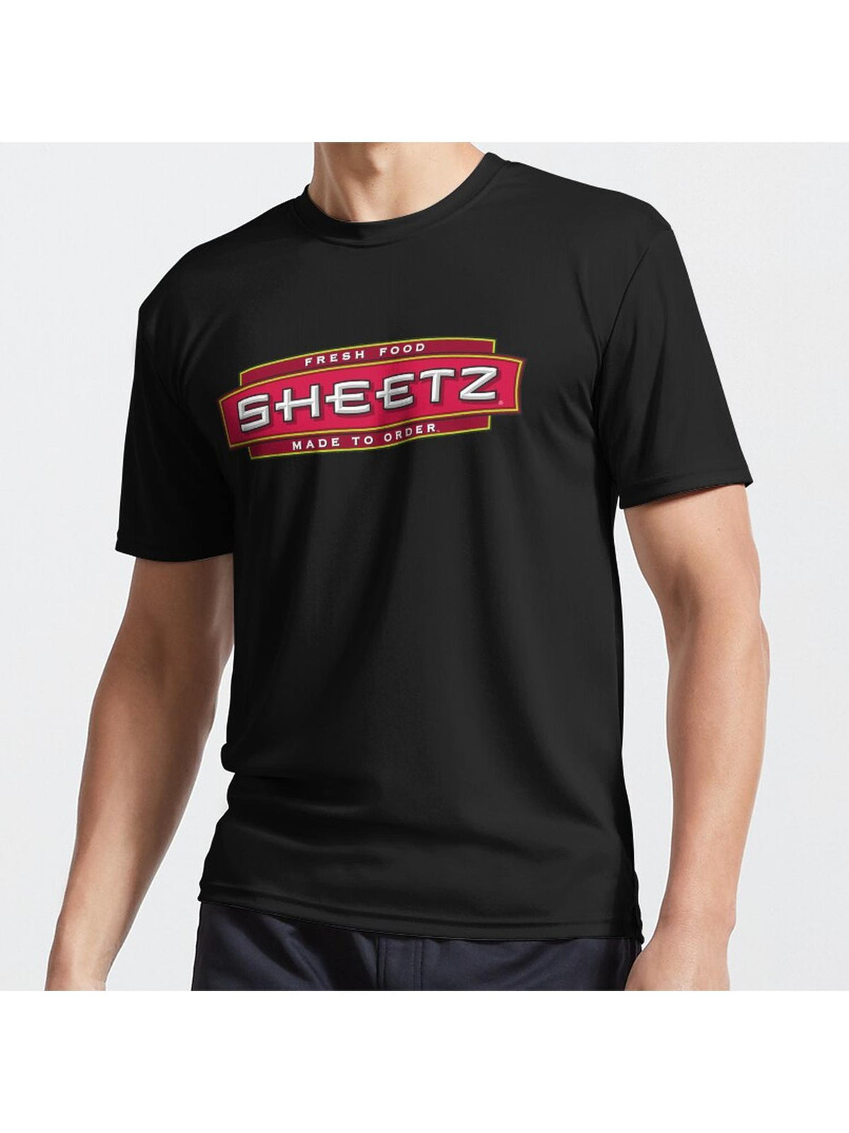 Sheetz fresh food made to order Active T-Shirt 100% Cotton, Gifts for Men Dad Husband Grandpa, S-XXXL, Black