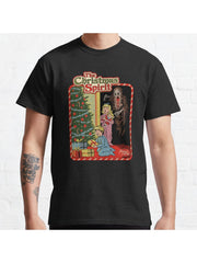 The Christmas Spirit Classic T-Shirt 100% Cotton, Gifts for Men Dad Husband Grandpa, S-XXXL, Black