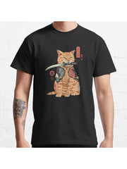 Catana Classic T-Shirt 100% Cotton, Gifts for Men Dad Husband Grandpa, S-XXXL, Black