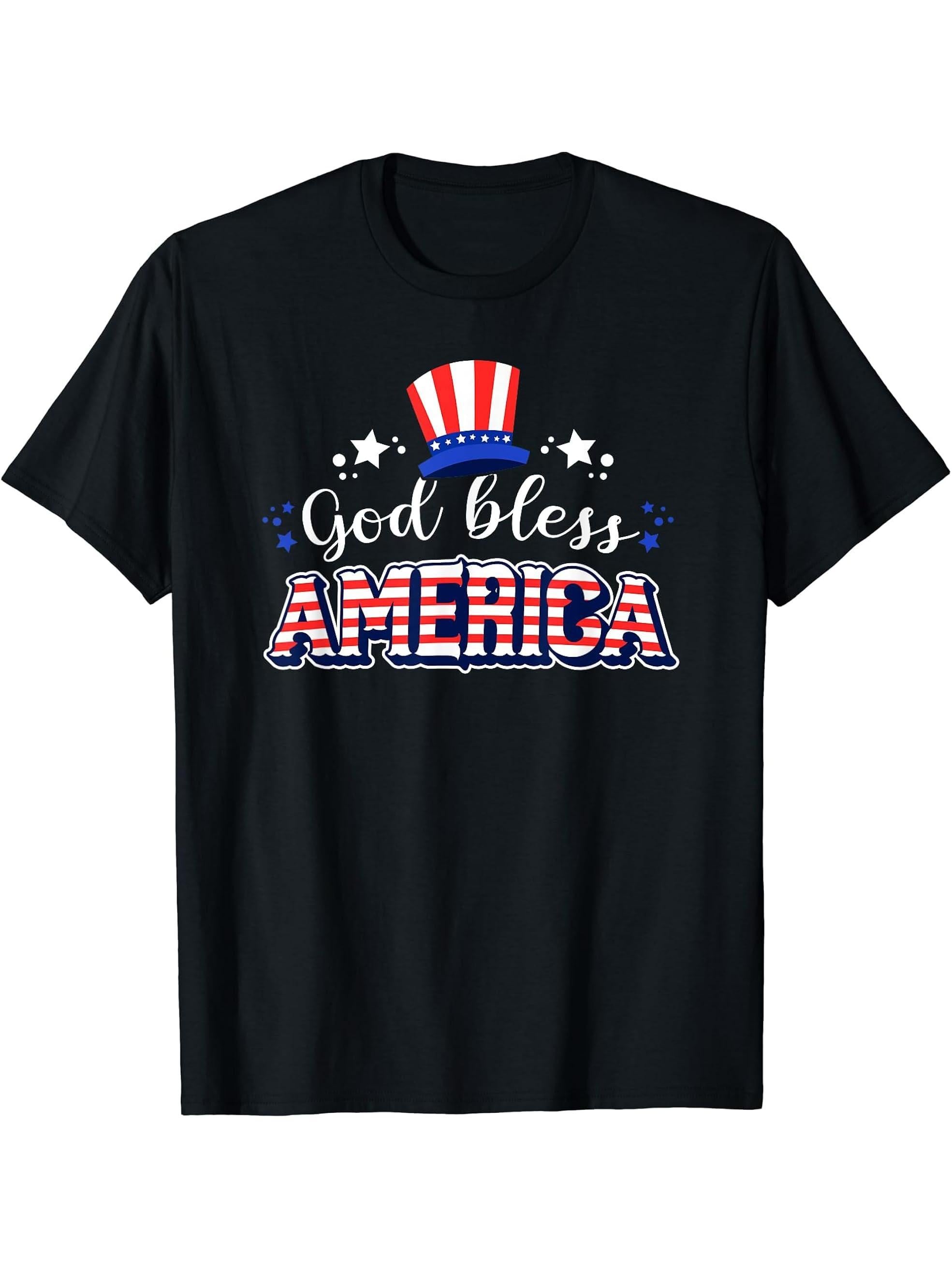 American Flag Bald Eagle Mullet Play 4th Of July T-Shirt 180G 100% Cotton Printed Round Neck Short-Sleeve T-Shirt, Gifts for Men Dad Husband Grandpa, S-XXXL, Black