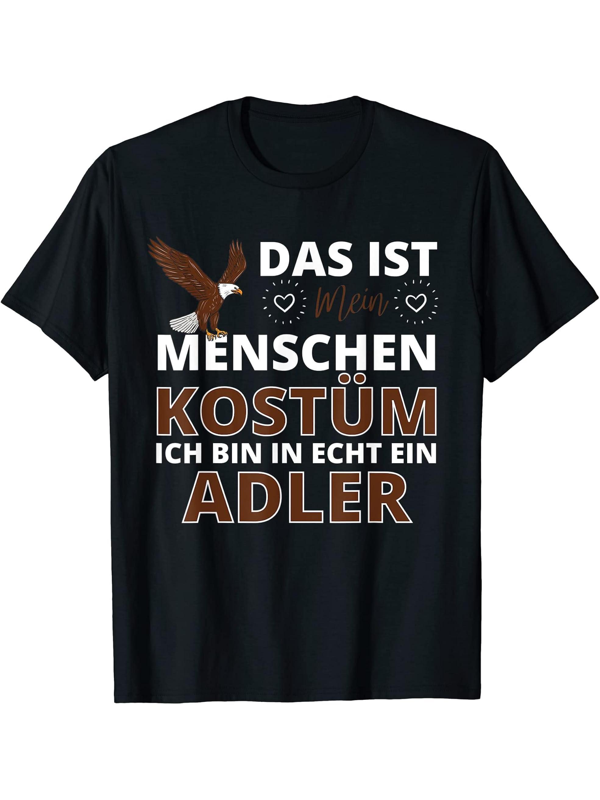 I'm really an eagle - bald eagle T-Shirt 180G 100% Cotton Printed Round Neck Short-Sleeve T-Shirt, Gifts for Men Dad Husband Grandpa, S-XXXL, Black