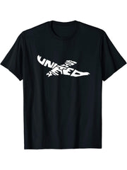 United States Bald Eagle Word Art - Cool American Animal T-Shirt 180G 100% Cotton Printed Round Neck Short-Sleeve T-Shirt, Gifts for Men Dad Husband Grandpa, S-XXXL, Black