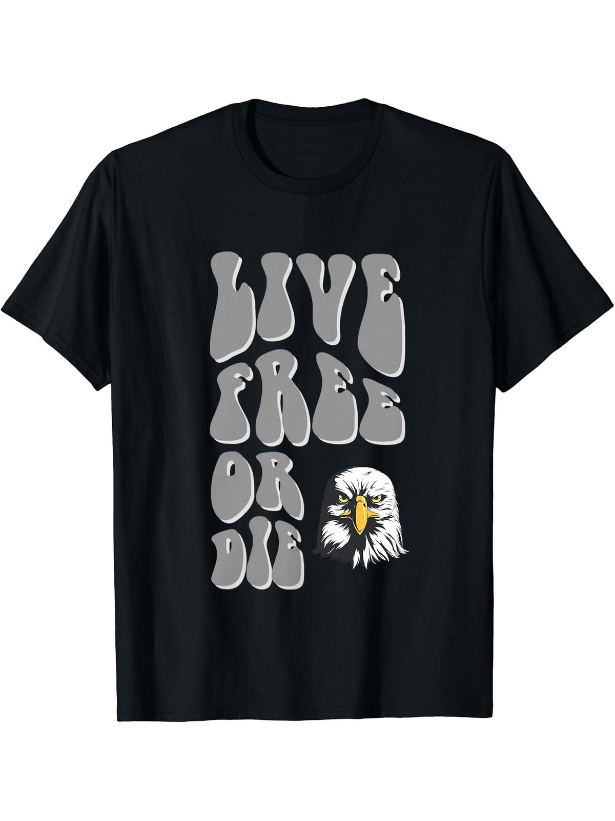 T-Shirt 180G 100% Cotton Printed Round Neck Short-Sleeve T-Shirt, Gifts for Men Dad Husband Grandpa, S-XXXL, Black