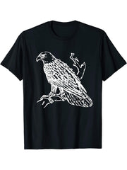 T-Shirt 180G 100% Cotton Printed Round Neck Short-Sleeve T-Shirt, Gifts for Men Dad Husband Grandpa, S-XXXL, Black