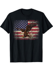 Flag Country T-Shirt 180G 100% Cotton Printed Round Neck Short-Sleeve T-Shirt, Gifts for Men Dad Husband Grandpa, S-XXXL, Black