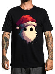 Men T-Shirt, Men Graphic Tee, Cotton Breathable Casual T-Shirt Suitable for Adult Men S-3XL 180G 100% Cotton Printed Round Neck Short-Sleeve T-Shirt, Gifts for Men Dad Husband Grandpa, S-XXXL, Black