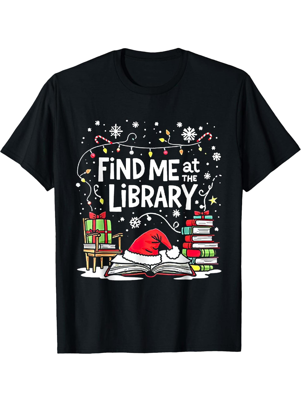 Teacher Santa T-Shirt 180G 100% Cotton Printed Round Neck Short-Sleeve T-Shirt, Gifts for Men Dad Husband Grandpa, S-XXXL, Black