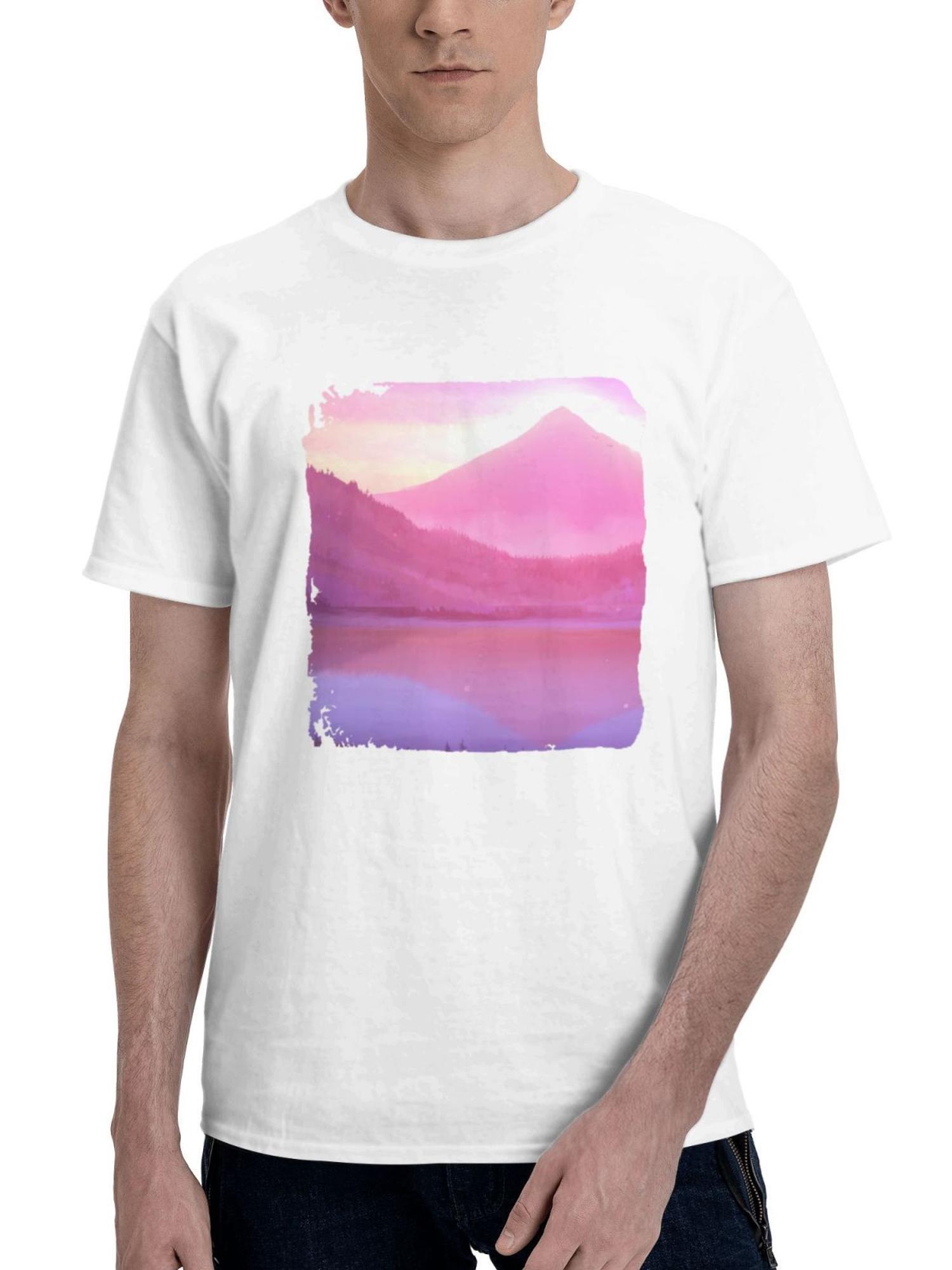 Capturing Every Moment 180G 100% Cotton Printed Round Neck Short-Sleeve T-Shirt, Gifts for Men Dad Husband Grandpa, S-XXXL, White