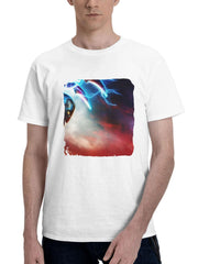 Blue Beetle Xolo Mariduena 180G 100% Cotton Printed Round Neck Short-Sleeve T-Shirt, Gifts for Men Dad Husband Grandpa, S-XXXL, White