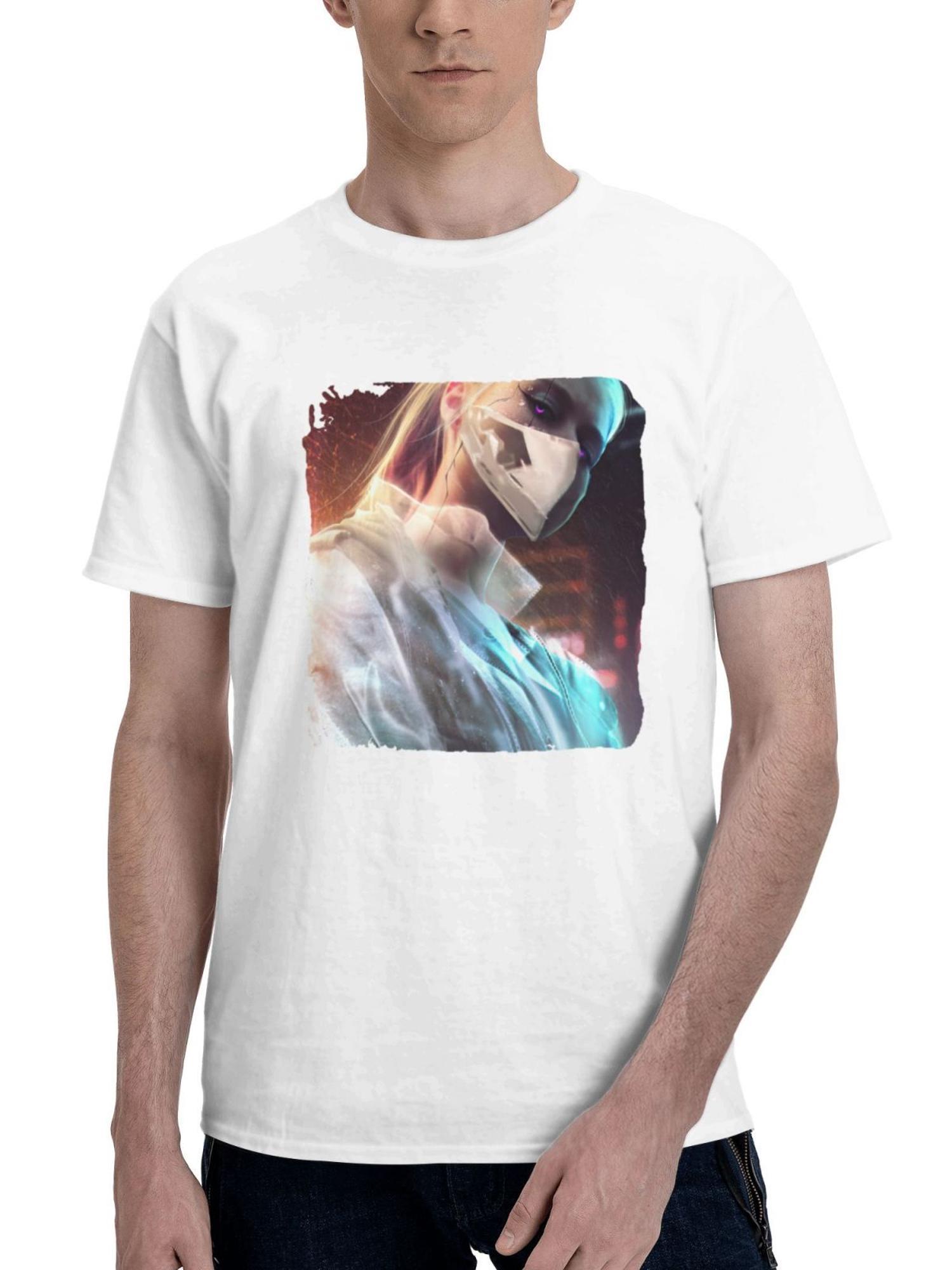 Contract Killer 180G 100% Cotton Printed Round Neck Short-Sleeve T-Shirt, Gifts for Men Dad Husband Grandpa, S-XXXL, White