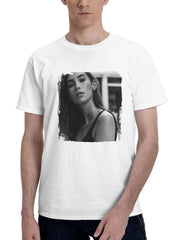 Cindy Mello Jimmy Choo Avenue Bag 180G 100% Cotton Printed Round Neck Short-Sleeve T-Shirt, Gifts for Men Dad Husband Grandpa, S-XXXL, White