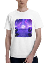 Collective Unconscious 180G 100% Cotton Printed Round Neck Short-Sleeve T-Shirt, Gifts for Men Dad Husband Grandpa, S-XXXL, White