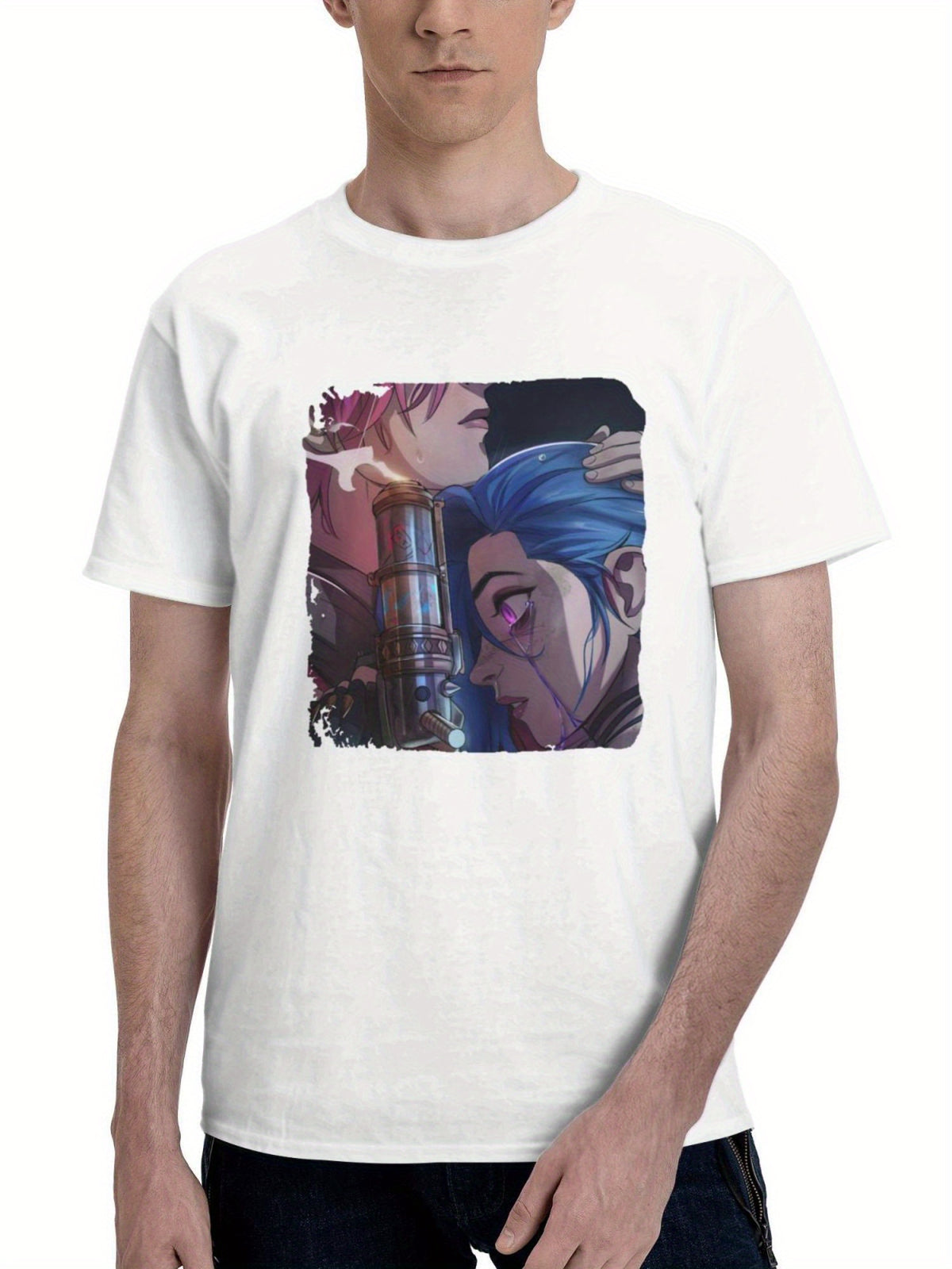 Betrayal Feeling Arcane 180G 100% Cotton Printed Round Neck Short-Sleeve T-Shirt, Gifts for Men Dad Husband Grandpa, S-XXXL, White