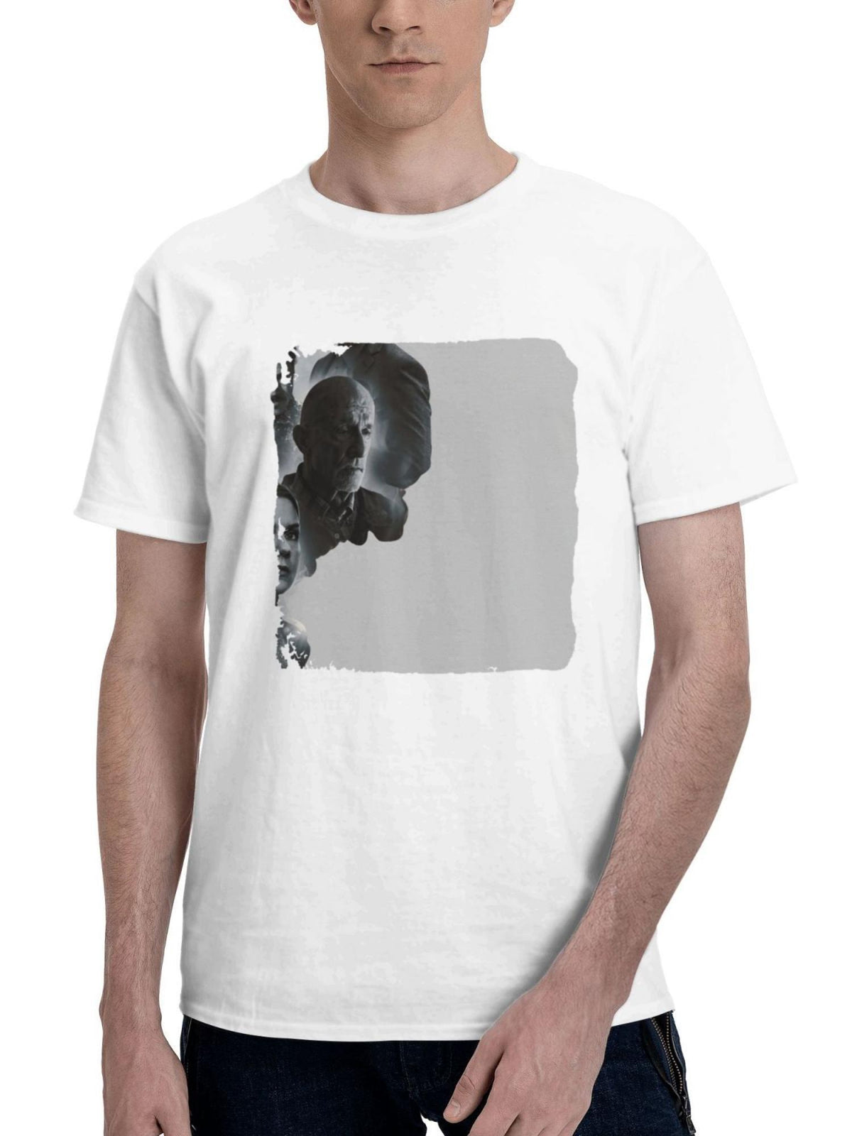 Better Call Saul 180G 100% Cotton Printed Round Neck Short-Sleeve T-Shirt, Gifts for Men Dad Husband Grandpa, S-XXXL, White