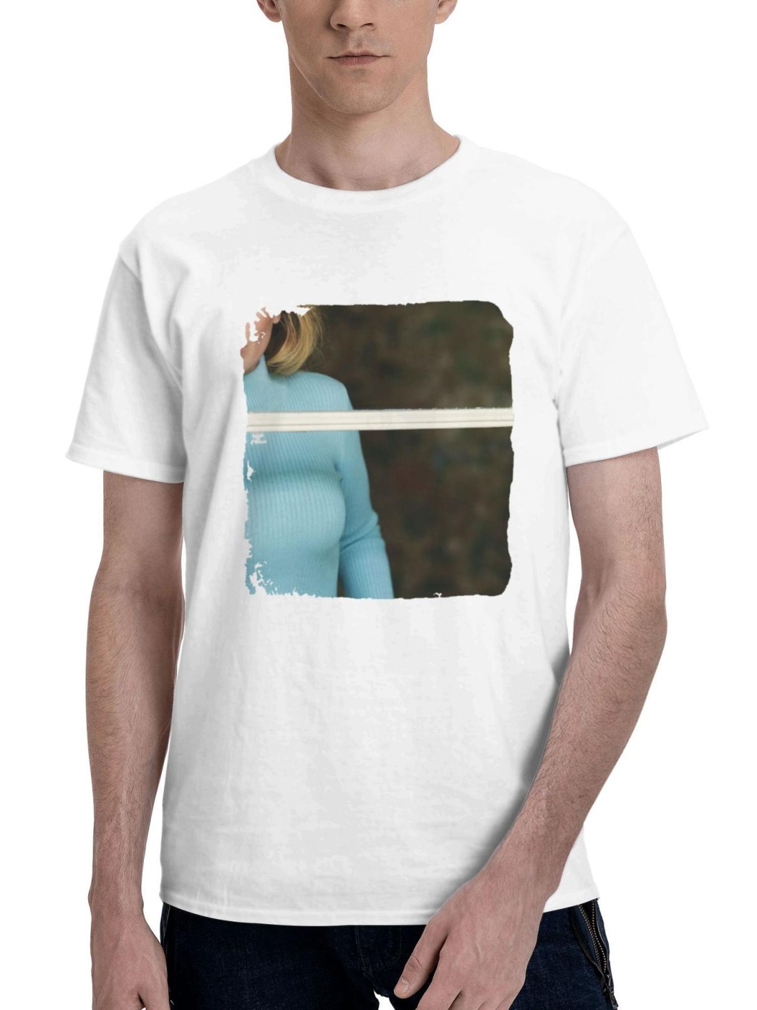 Adele Mario Sorrenti For Elle Us 180G 100% Cotton Printed Round Neck Short-Sleeve T-Shirt, Gifts for Men Dad Husband Grandpa, S-XXXL, White
