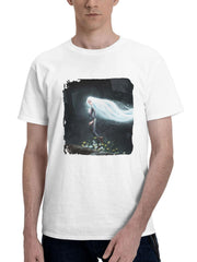 After Us 2023 180G 100% Cotton Printed Round Neck Short-Sleeve T-Shirt, Gifts for Men Dad Husband Grandpa, S-XXXL, White