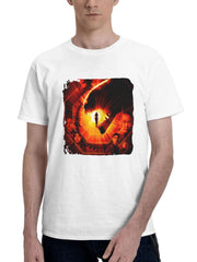 Alien Romulus Amc Theatres Poster 180G 100% Cotton Printed Round Neck Short-Sleeve T-Shirt, Gifts for Men Dad Husband Grandpa, S-XXXL, White