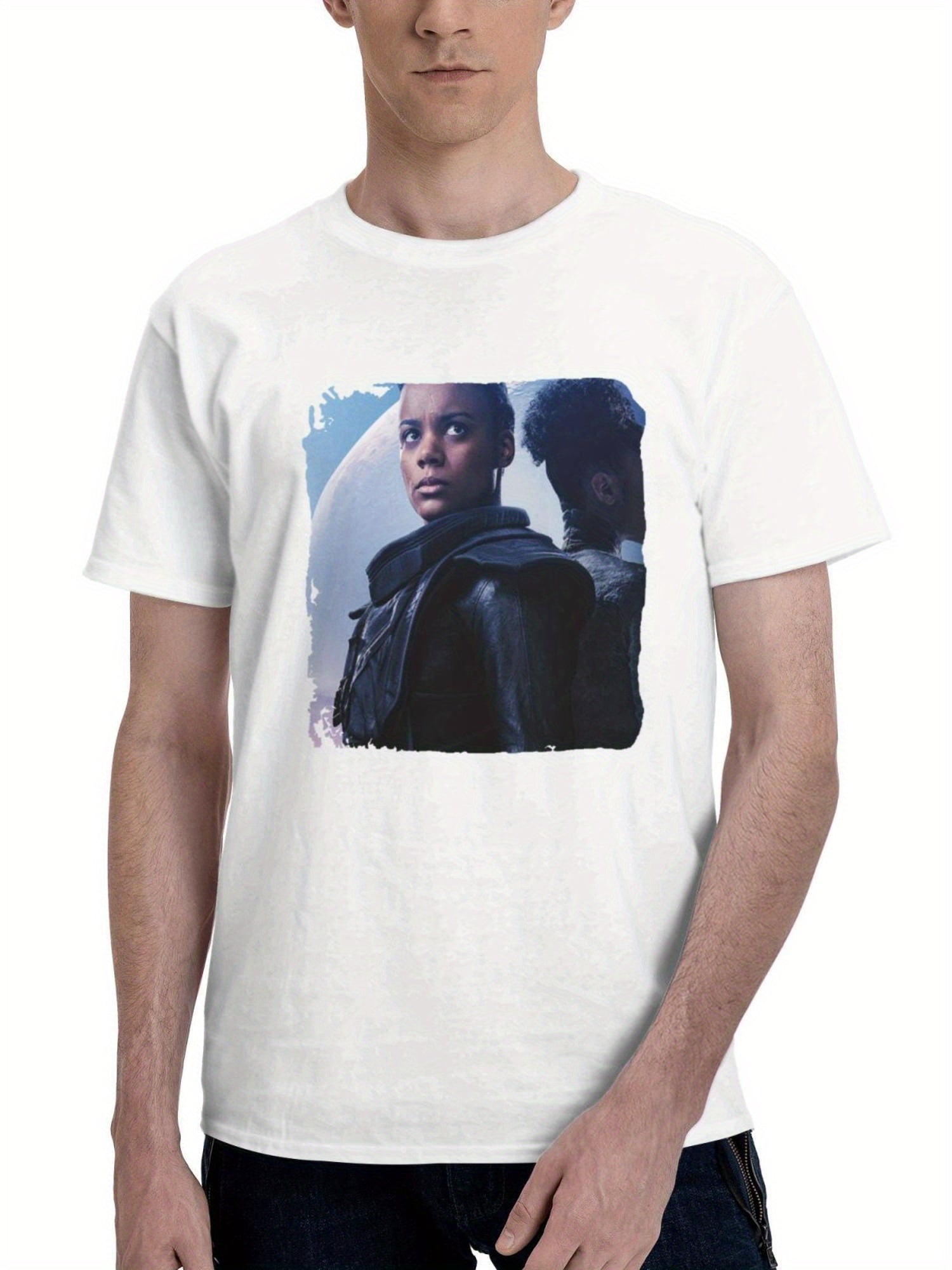 2023 Foundation Season 2 Id 180G 100% Cotton Printed Round Neck Short-Sleeve T-Shirt, Gifts for Men Dad Husband Grandpa, S-XXXL, White