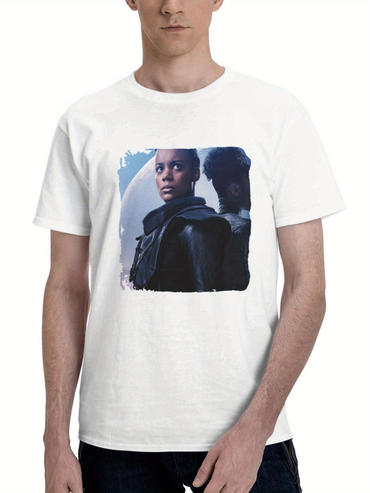 2023 Foundation Season 2 Id 180G 100% Cotton Printed Round Neck Short-Sleeve T-Shirt, Gifts for Men Dad Husband Grandpa, S-XXXL, White