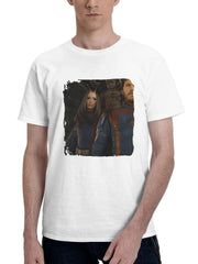 2023 Guardians Of The Galaxy Vol 3 M3 180G 100% Cotton Printed Round Neck Short-Sleeve T-Shirt, Gifts for Men Dad Husband Grandpa, S-XXXL, White