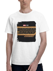 2023 Guardians Of The Galaxy Vol 3 Xh 180G 100% Cotton Printed Round Neck Short-Sleeve T-Shirt, Gifts for Men Dad Husband Grandpa, S-XXXL, White