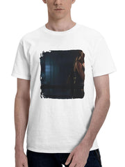 2023 Jill Resident Evil 3 180G 100% Cotton Printed Round Neck Short-Sleeve T-Shirt, Gifts for Men Dad Husband Grandpa, S-XXXL, White