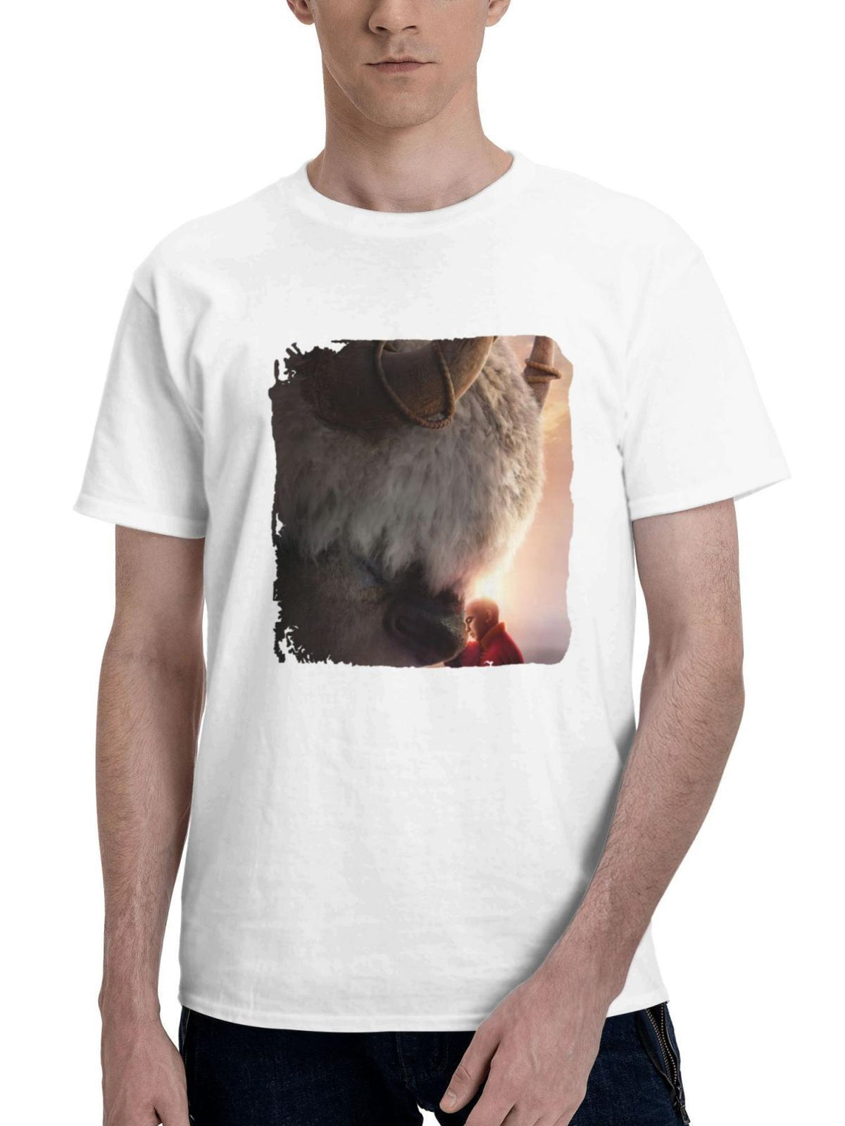 Avatar The Last Airbender 180G 100% Cotton Printed Round Neck Short-Sleeve T-Shirt, Gifts for Men Dad Husband Grandpa, S-XXXL, White