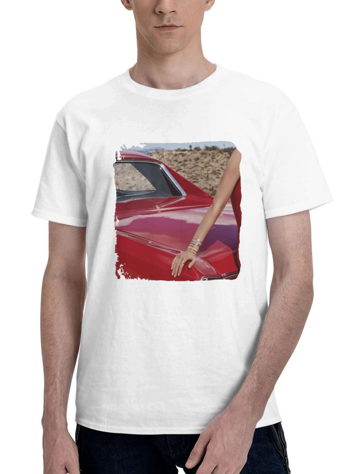 2023 Kendall Jenner Messika Jewelry Campaign 180G 100% Cotton Printed Round Neck Short-Sleeve T-Shirt, Gifts for Men Dad Husband Grandpa, S-XXXL, White