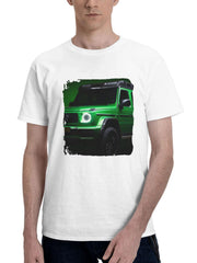 2023 Mercedes Amg G 63 180G 100% Cotton Printed Round Neck Short-Sleeve T-Shirt, Gifts for Men Dad Husband Grandpa, S-XXXL, White